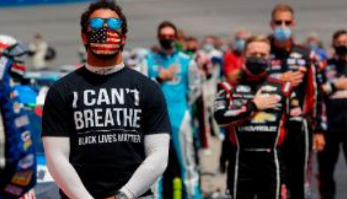 A noose was found in Bubba Wallace's carport slow down, NASCAR says